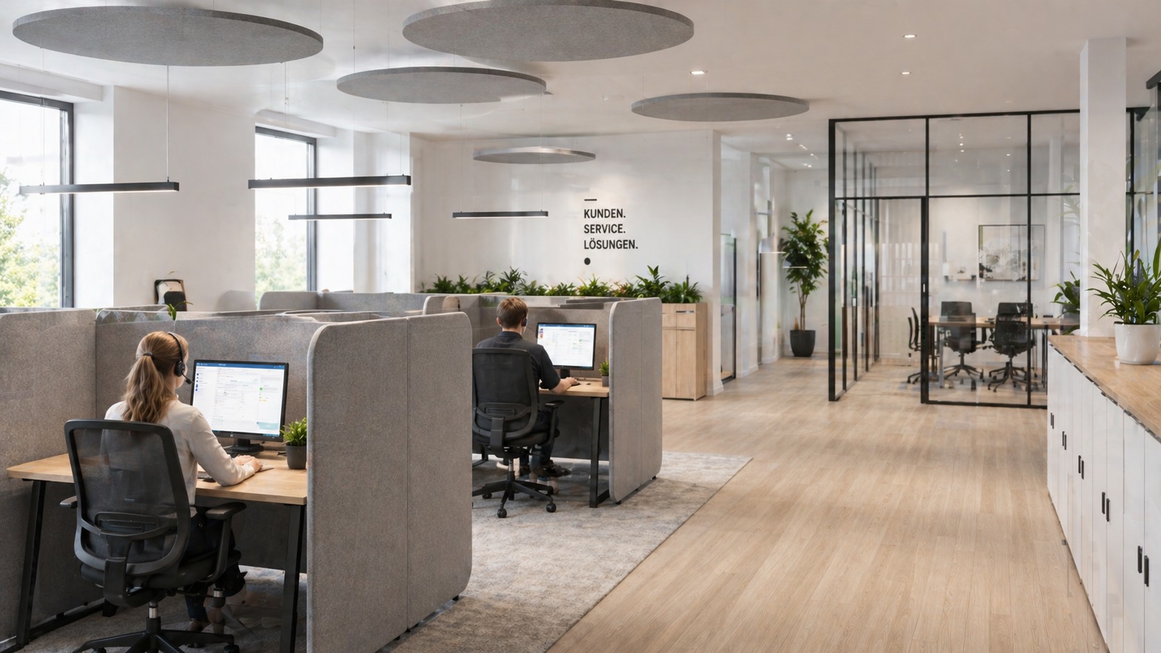 Akustikplanung für Callcenter 1