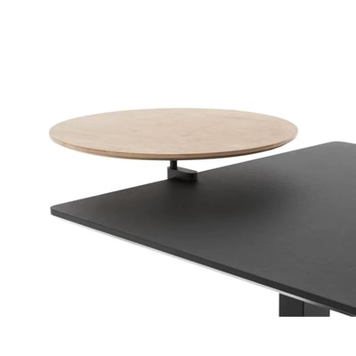 Anbautisch rund 48 cm Bambus - PJP-6000-0021