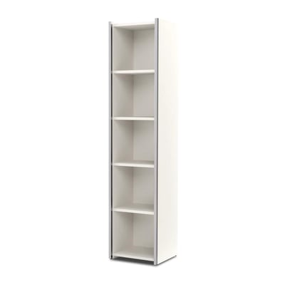 Einzelregal 5 OH Aveto 40 cm breit - Weiß - KMA-13453310