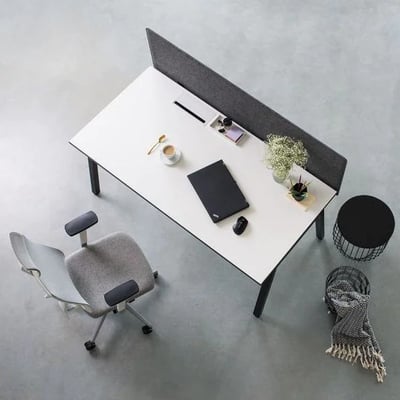 Schreibtisch CS5040 A-LEG LWM - NST-CS5040-DESK-A-LEG-LWM