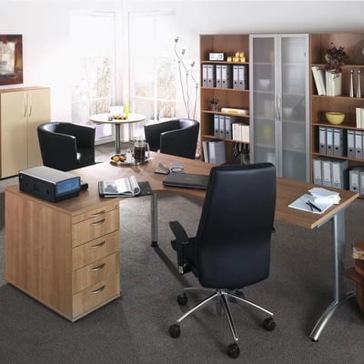 Schreibtisch B Freiform - HBA-BS18
