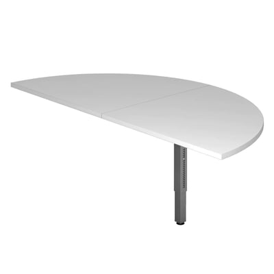 Tischplatte 160 cm mit Stützfuß - HBA-RA160