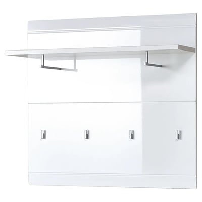 Garderobenpaneel 3575 Adana - Weiß - GER-3575-84