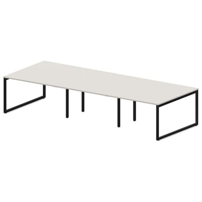 Schreibtisch bSpace Workbench 6er O Fuß - NST-BSPACE-WORKBENCH-6-O