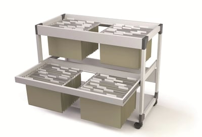 Hängemappenwagen SYSTEM 200 MULTI DUO - DUR-379210
