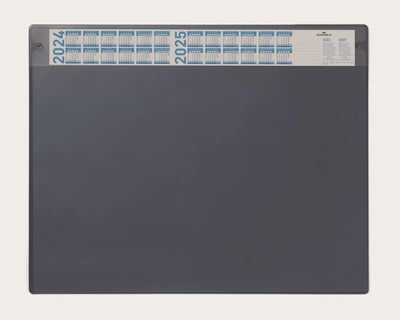 Schreibunterlage 650x520 mm m. Jahreskalender + austauschbarer Abdeckung - DUR-7205