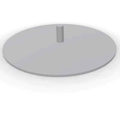 Ergopanel Tellerfuß Ø30 cm - ERP-ERSI-TF-30-GW