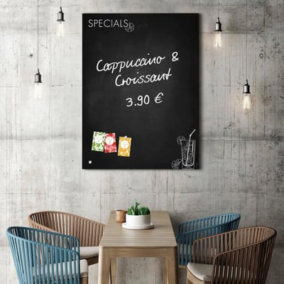 Glas-Magnettafel Artverum - Happy Hour matt - SIG-GL276