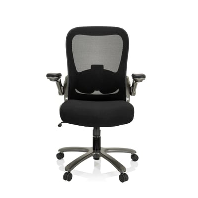 Schwerlaststuhl Bürostuhl INSTRUCTOR T I Titan XXL Netzstoff Stoff schwarz - HJH-691002