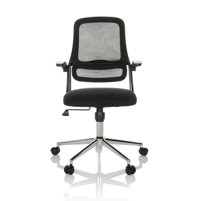 Bürostuhl Drehstuhl MIKO B ECO Netz Stoff schwarz - HJH-719254