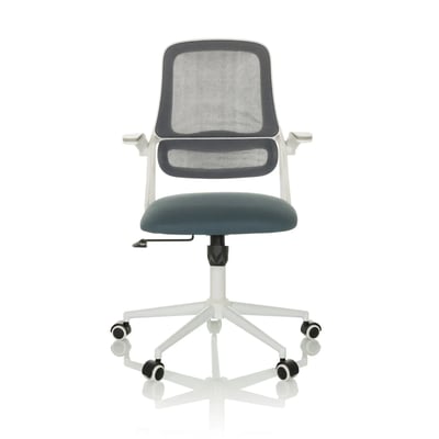 Bürostuhl Drehstuhl MIKO W ECO Netz Stoff grau - HJH-719255
