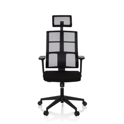Bürostuhl Drehstuhl SPINIO PRO Netzstoff Stoff schwarz - HJH-810029