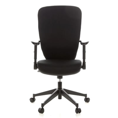 Bürostuhl Drehstuhl TRAFFIC 30 Hochlehne Stoff schwarz - HJH-653630