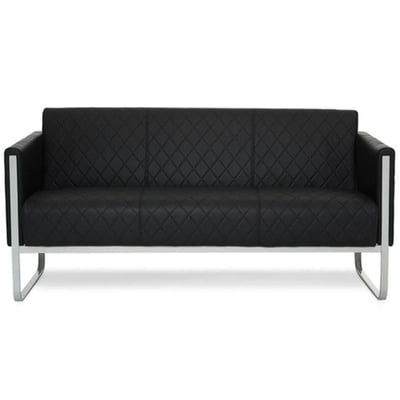 Loungemöbel Antigua Step 3-Sitzer - Schwarz - HJH-713320