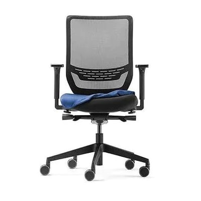 Sitz-Husse für Bürostuhl to-sync work - Azurblau - DAU-B-S09400-064.021