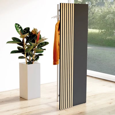 Standgarderobe Oxford Anthrazit - KMA-30000035