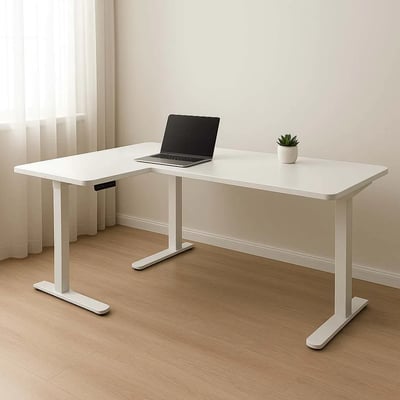 Höhenverstellbarer Schreibtisch Move 3 Premium Eckform - KMA-MV3PE