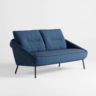 Polstercouch 2er Nome MB - NOT-NM-2-L