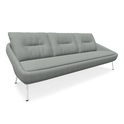 Polstercouch 3er Nome MB - NOT-NM-3-L