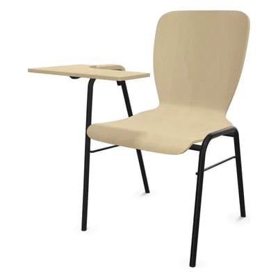 Besucherstuhl Wing II TR - NST-WING-II-4L-BL-NF-1.007-WOOD-1.007-TL-1.007-GB