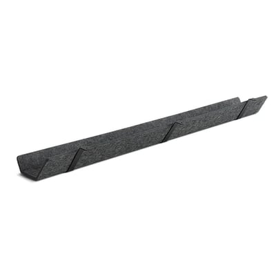 Kabelkanal Filz 115 cm - Grau/Schwarz - PJP-6000-0210