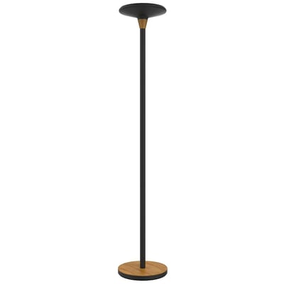 Stehleuchte Baly Bamboo - Schwarz/Bambus - HMN-400140805