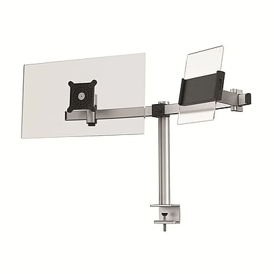 Monitor-Halterung PRO für 1 Monitor-und 1 Tablet - Tischklemme - DUR-508723