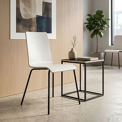 Besucherstuhl Cafe VII 4L - NST-CAFE-VII 4L-BL-WOOD-1.007-GB