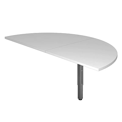 Tischplatte 160 cm mit Stützfuß - HBA-RA160