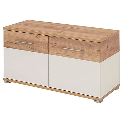 Garderobenschrank 3772 Topix - Weiß/Navarra-Eiche - GER-3772-513