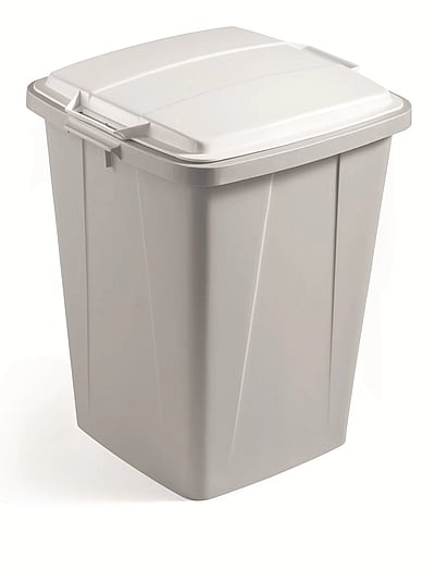 Abfallbehälter DURABIN 90 l quadratisch - DUR-1800474