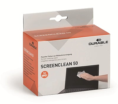 Bildschirmreinigungstücher SCREENCLEAN 50 - DUR-578702