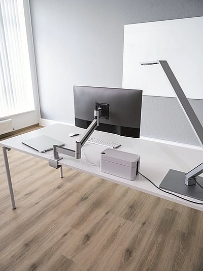 Monitor-Halterung PRO mit Arm für 1 Monitor - Tischklemme - DUR-508323