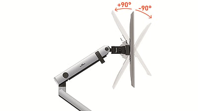 Monitor-Halterung SELECT PLUS mit Arm für 1 Monitor - Tischbefestigung - DUR-509623
