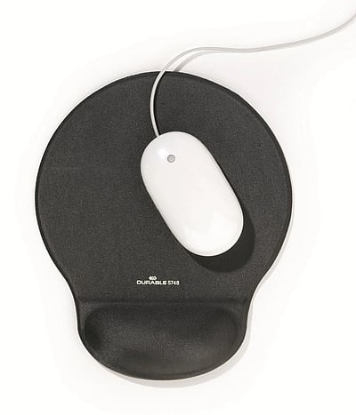 Mouse Pad ERGOTOP mit Gel oval - DUR-574858