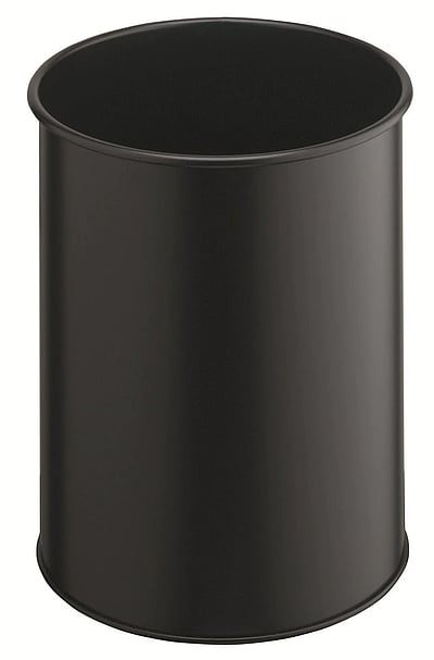 Papierkorb Metall 15 l rund - DUR-3301