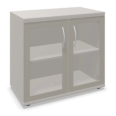 Aktenschrank endless 2 OH Alurahmenglastür - FMB-1023207284