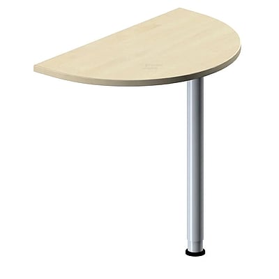 Ansatztisch halbrund mit Stützfuß 4-Pro - GEM-X-657006