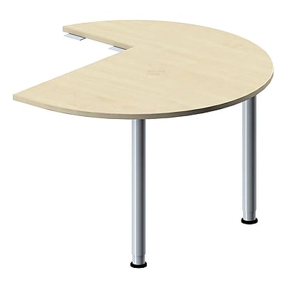 Ansatztisch Dreiviertelkreis mit Stützfuß 4-Pro - GEM-X-65701X