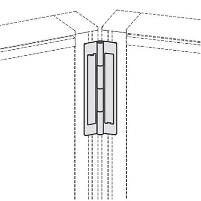 Verbindungsscharnier - GEM-HW-80-ZBS41S01