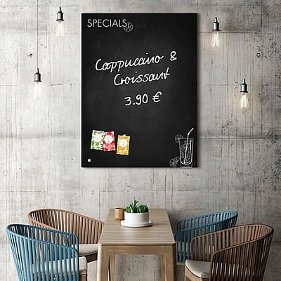 Glas-Magnettafel Artverum - Happy Hour matt - SIG-GL276