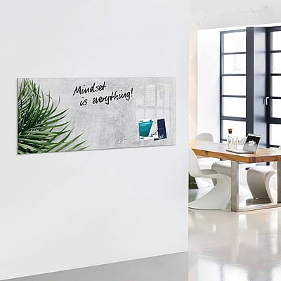 Glas-Magnettafel Artverum 130 x 55 x 1,8 cm - Botanic - SIG-GL298