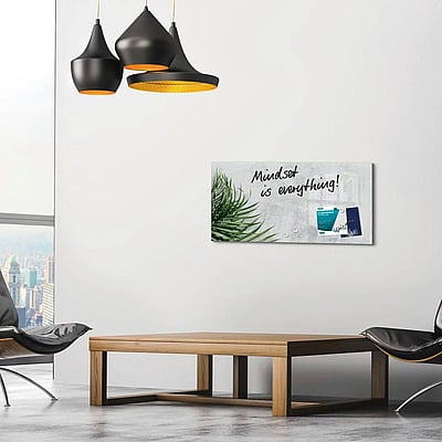 Glas-Magnettafel Artverum 91 x 46 x 1,5 cm - Botanic - SIG-GL288