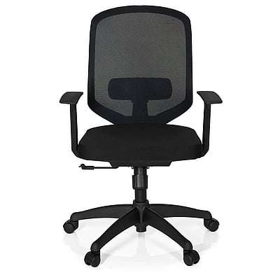 Bürostuhl DELIGHT Netzstoff schwarz - HJH-657610