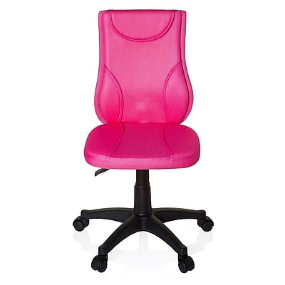 Kinderschreibtischstuhl Kinderstuhl KIDDY BASE Pink - hjh-kiddy-base