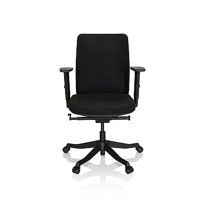 Bürostuhl Drehstuhl SENATOR Stoff schwarz - HJH-640521