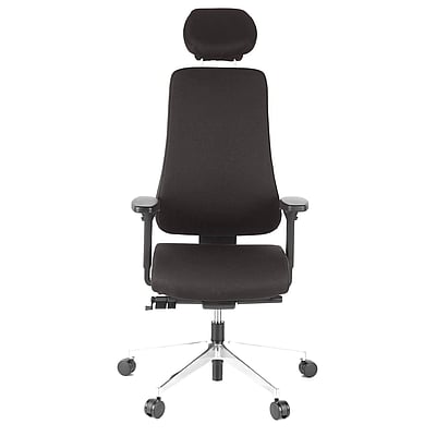 Bürostuhl Chefsessel PRO-TEC 400 Stoff Alu poliert - HJH-PRO-TEC-400