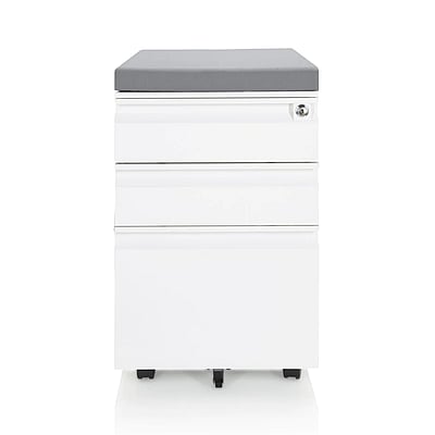 Rollcontainer COLOR OS Metall mit Sitzkissen - HJH-COLOR-OS