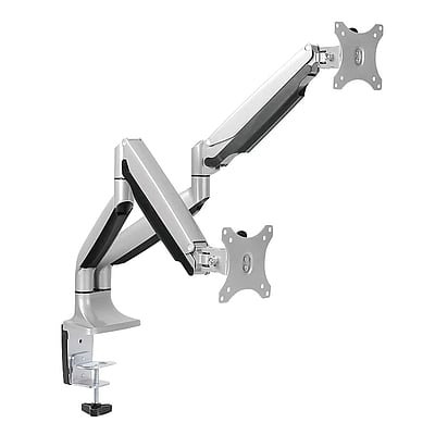 Monitorhalterung 2-fach 13–32" Aluminium Gasdruckfeder - TDI-BP0043