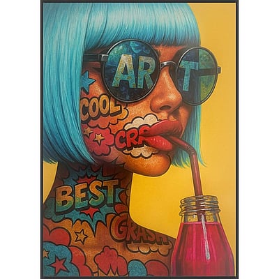 LumiArt LED-Wandbild "Pop Art"  - VGS-LUMIART01